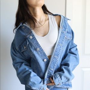 Hudson Jeans Denim Jacket XL NWT